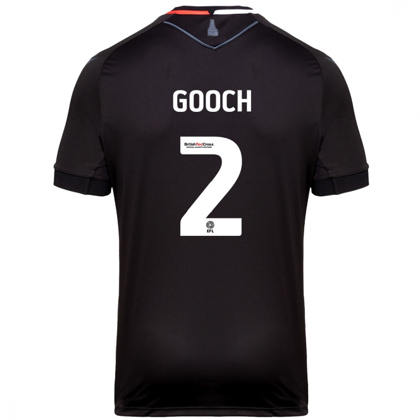 Mujer Fútbol Camiseta Lynden Gooch #2 Negro 2ª Equipación 2024/25 Perú