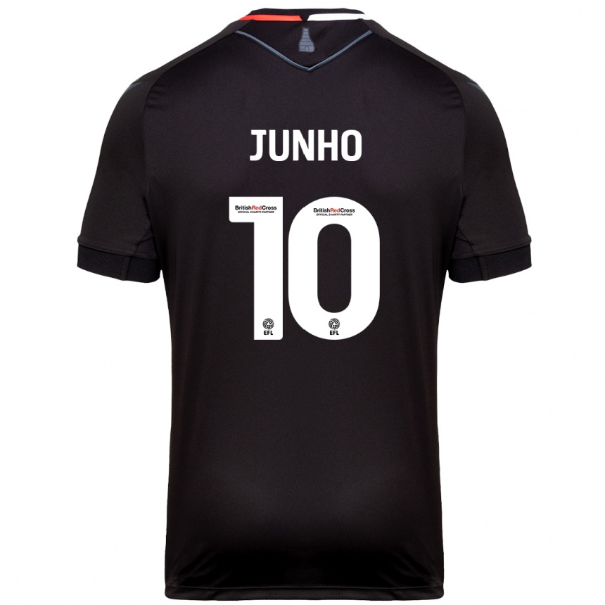 Mujer Fútbol Camiseta Joon-Ho Bae #10 Negro 2ª Equipación 2024/25 Perú