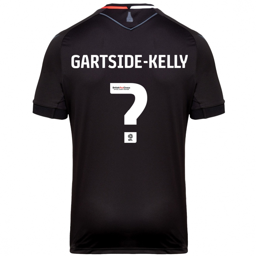 Mujer Fútbol Camiseta Gabriel Gartside-Kelly #0 Negro 2ª Equipación 2024/25 Perú