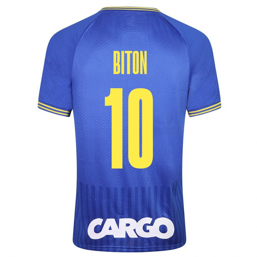 Mujer Fútbol Camiseta Dan Biton #10 Blanco 2ª Equipación 2024/25 Perú