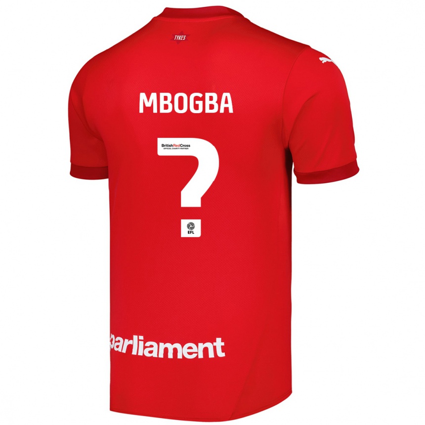 Niño Fútbol Camiseta Malachi Mbogba #0 Rojo 1ª Equipación 2024/25 Perú