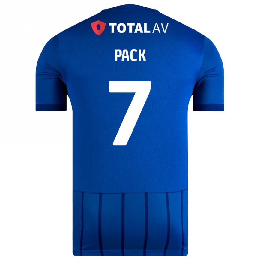 Niño Fútbol Camiseta Marlon Pack #7 Azul 1ª Equipación 2024/25 Perú