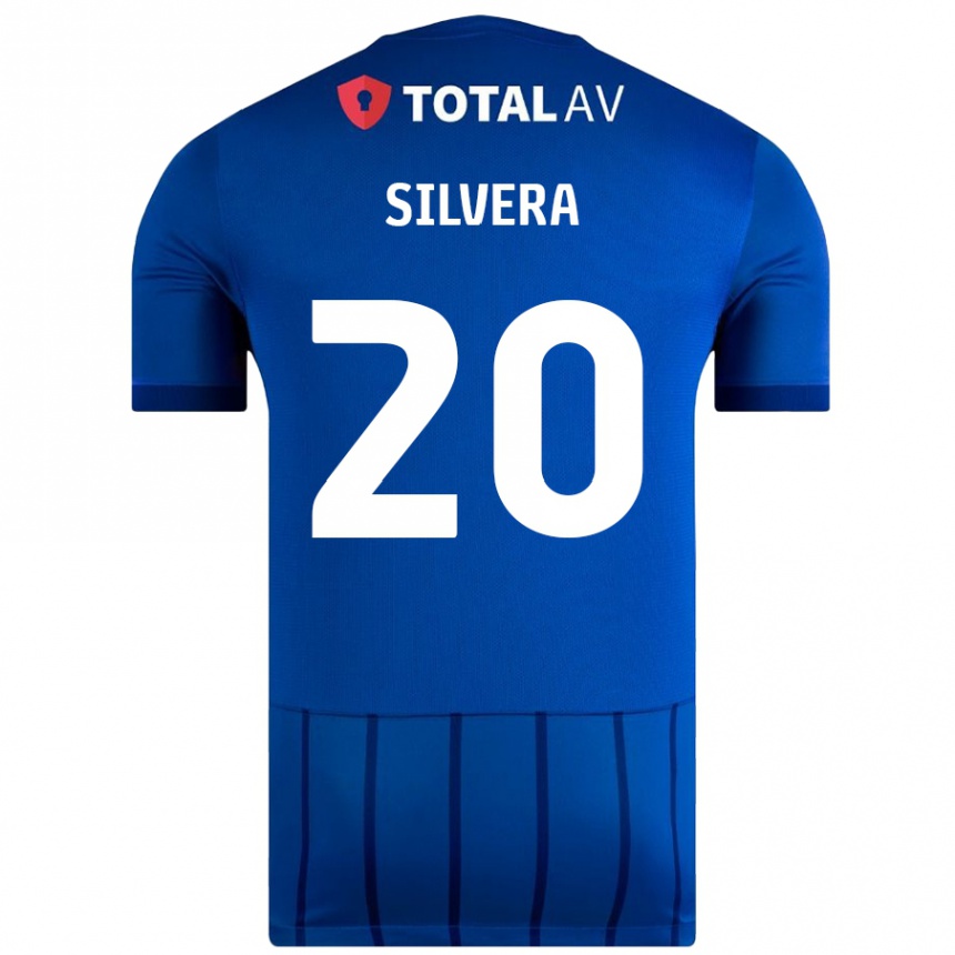 Niño Fútbol Camiseta Sam Silvera #20 Azul 1ª Equipación 2024/25 Perú