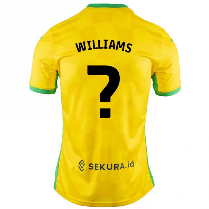 Niño Fútbol Camiseta Tyler Williams #0 Amarillo Verde 1ª Equipación 2024/25 Perú