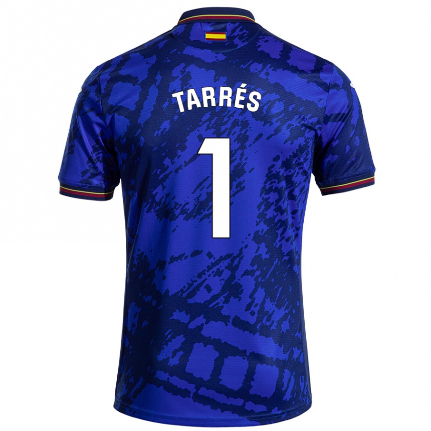 Niño Fútbol Camiseta Lluis Tarrés #1 Azul Más Oscuro 1ª Equipación 2024/25 Perú