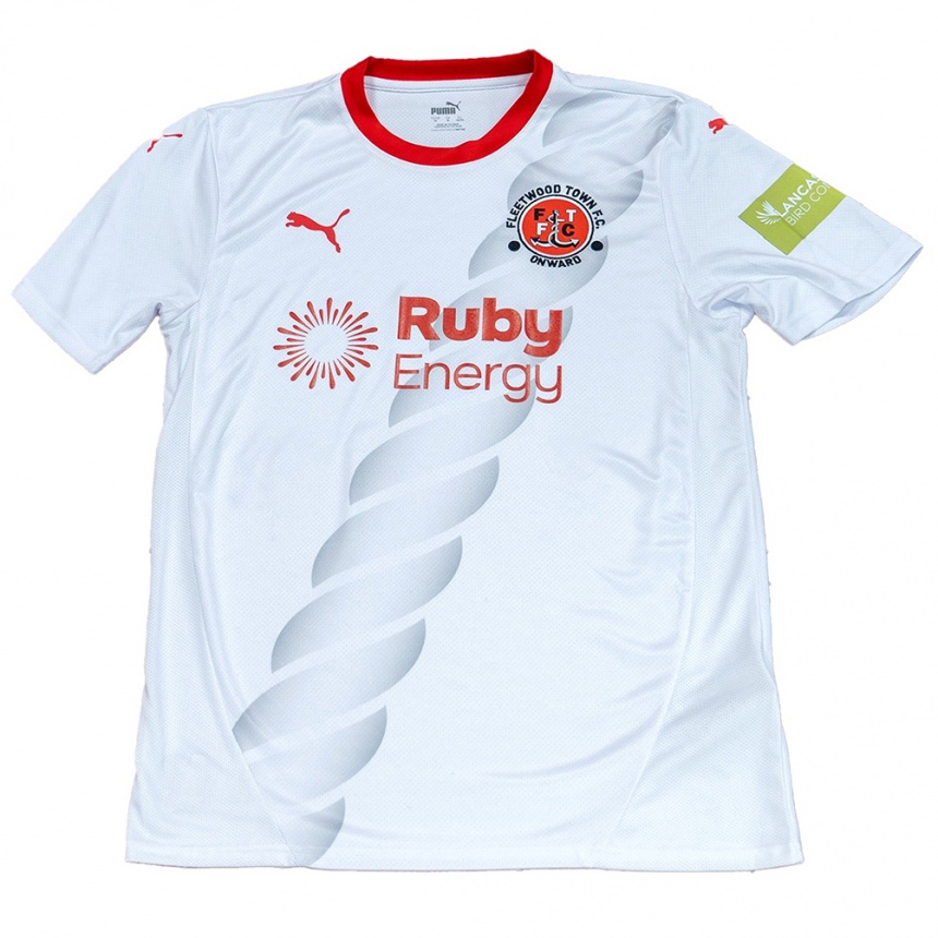 Niño Fútbol Camiseta Mackenzie Hunt #16 Blanco 2ª Equipación 2024/25 Perú