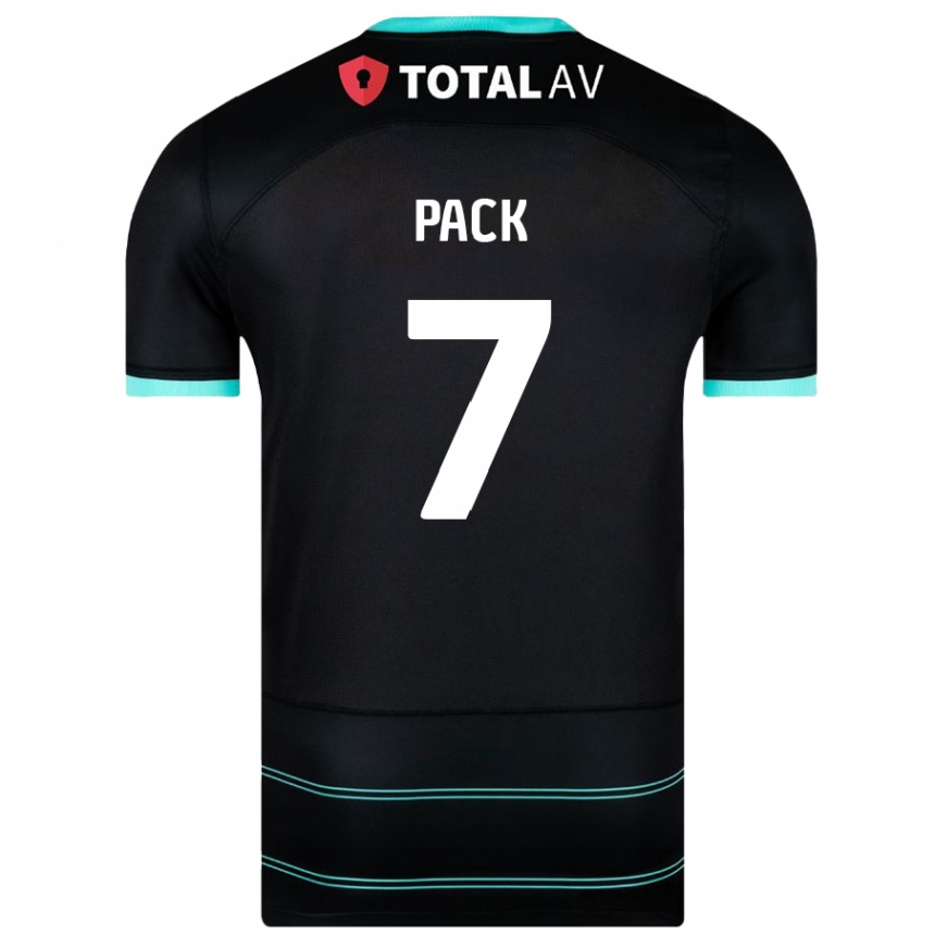 Niño Fútbol Camiseta Marlon Pack #7 Negro 2ª Equipación 2024/25 Perú