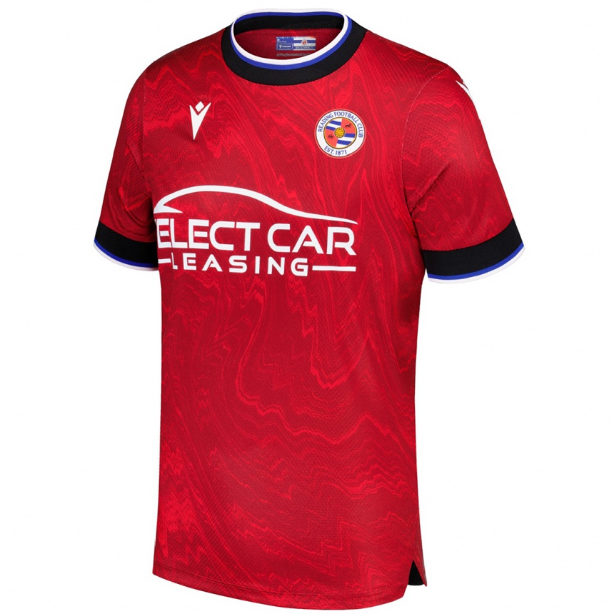 Niño Fútbol Camiseta Lewis Otis #0 Rojo Negro 2ª Equipación 2024/25 Perú