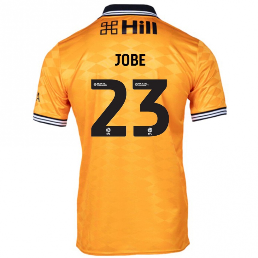 Hombre Fútbol Camiseta Mamadou Jobe #23 Naranja 1ª Equipación 2024/25 Perú