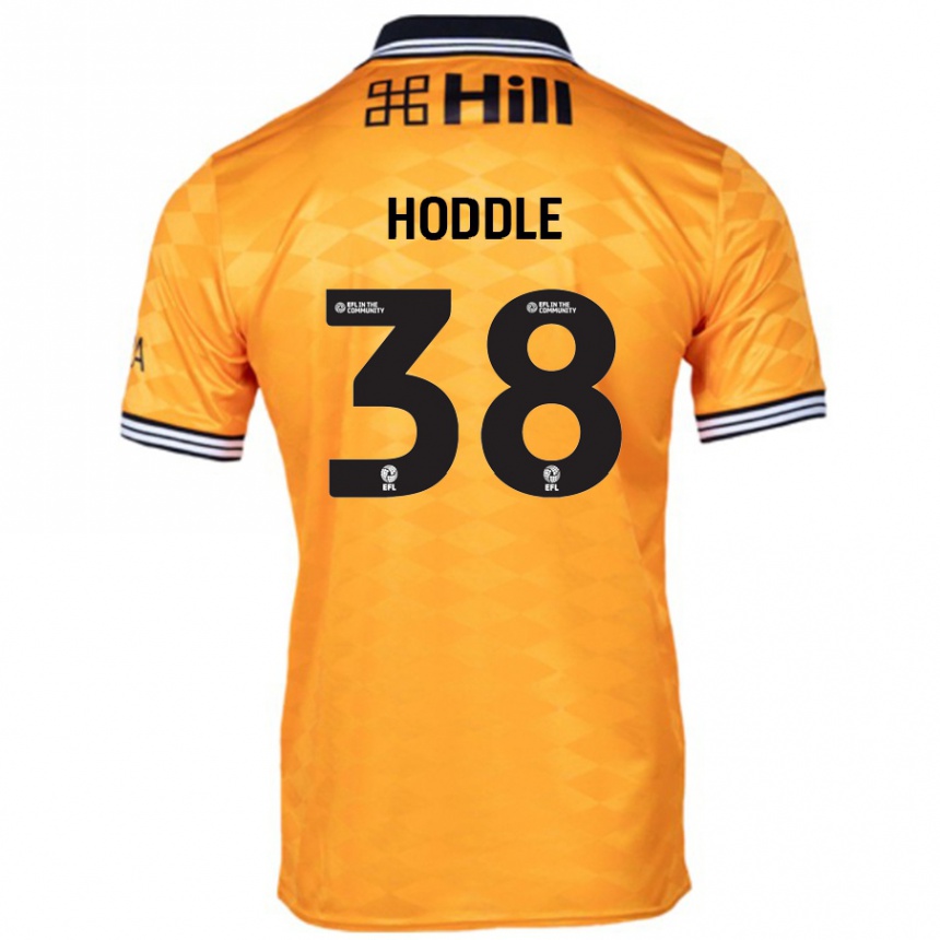 Hombre Fútbol Camiseta George Hoddle #38 Naranja 1ª Equipación 2024/25 Perú