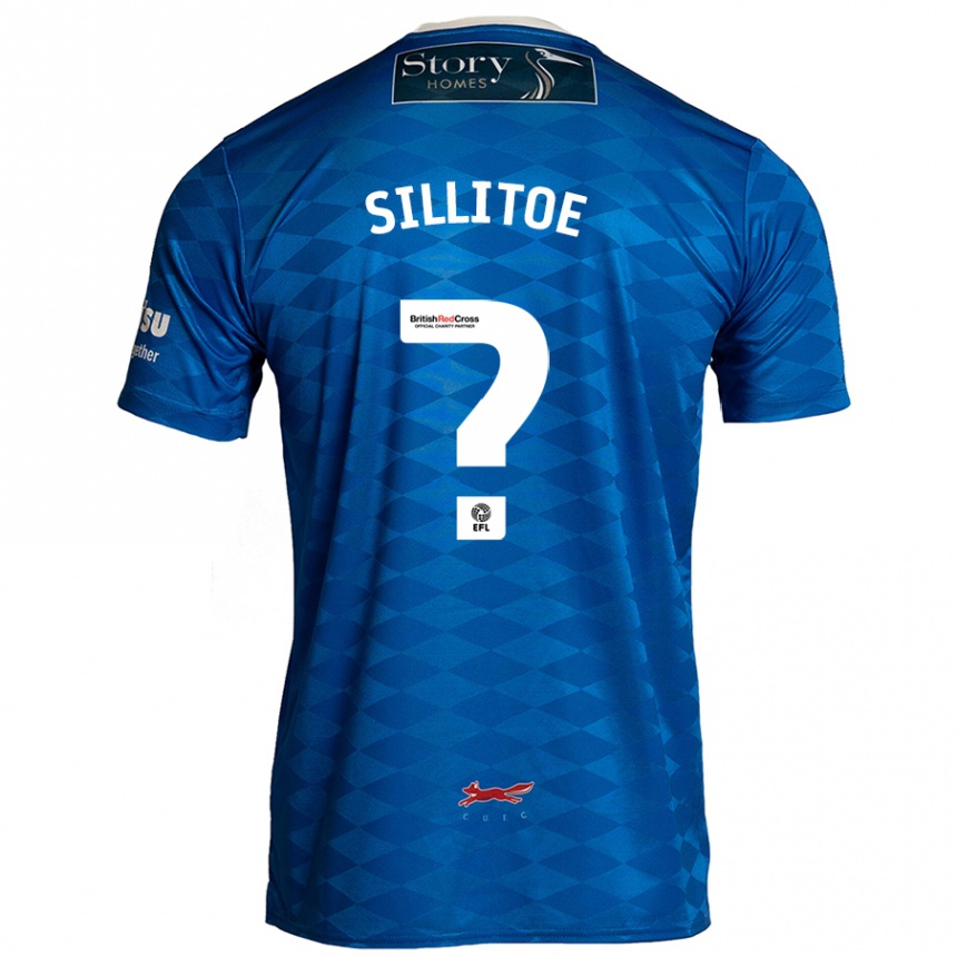 Hombre Fútbol Camiseta Casey Sillitoe #0 Azul 1ª Equipación 2024/25 Perú