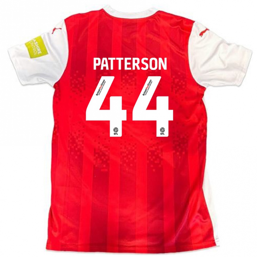 Hombre Fútbol Camiseta Phoenix Patterson #44 Rojo Blanco 1ª Equipación 2024/25 Perú