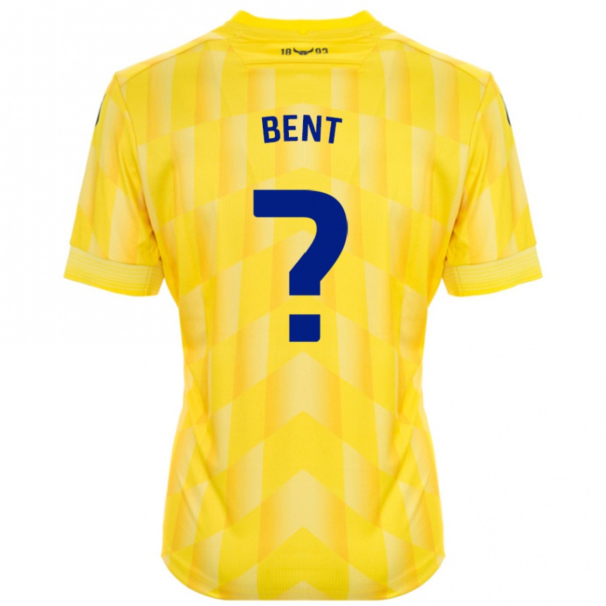 Hombre Fútbol Camiseta Stephaney Bent #0 Amarillo 1ª Equipación 2024/25 Perú