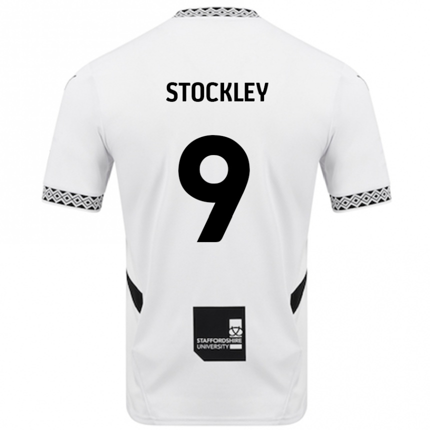 Hombre Fútbol Camiseta Jayden Stockley #9 Blanco 1ª Equipación 2024/25 Perú