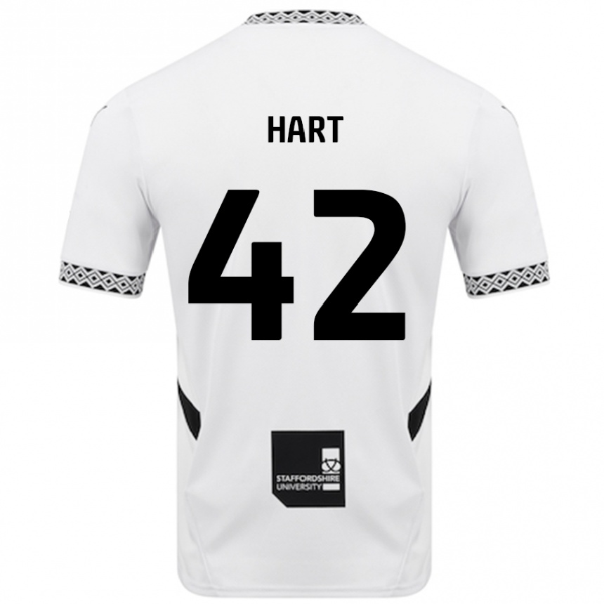 Hombre Fútbol Camiseta Sam Hart #42 Blanco 1ª Equipación 2024/25 Perú