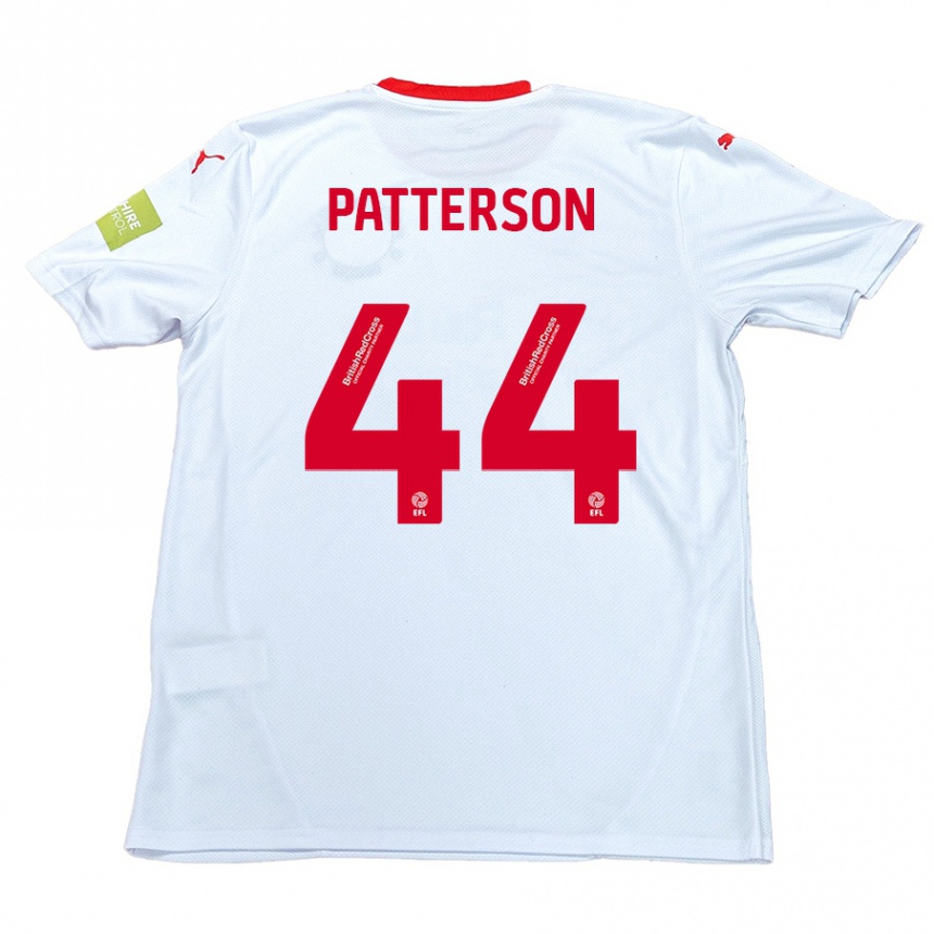 Hombre Fútbol Camiseta Phoenix Patterson #44 Blanco 2ª Equipación 2024/25 Perú