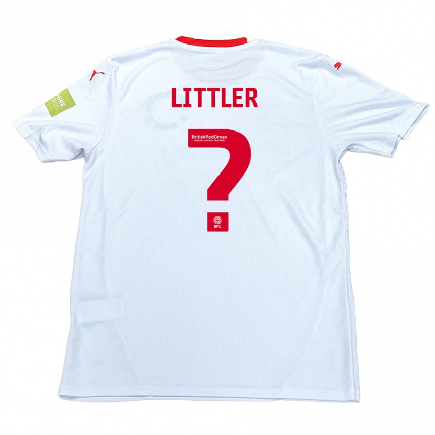 Hombre Fútbol Camiseta Zack Littler #0 Blanco 2ª Equipación 2024/25 Perú