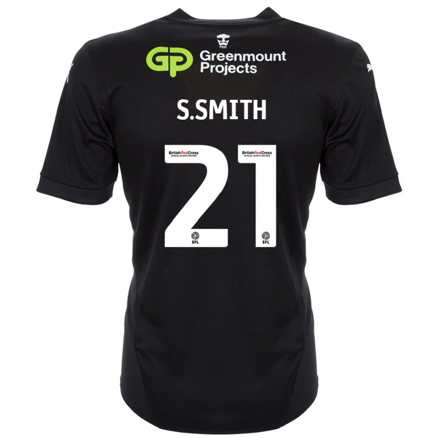 Hombre Fútbol Camiseta Scott Smith #21 Negro 2ª Equipación 2024/25 Perú