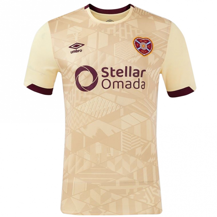 Hombre Fútbol Camiseta Cammy Devlin #14 Crema Burdeos 2ª Equipación 2024/25 Perú