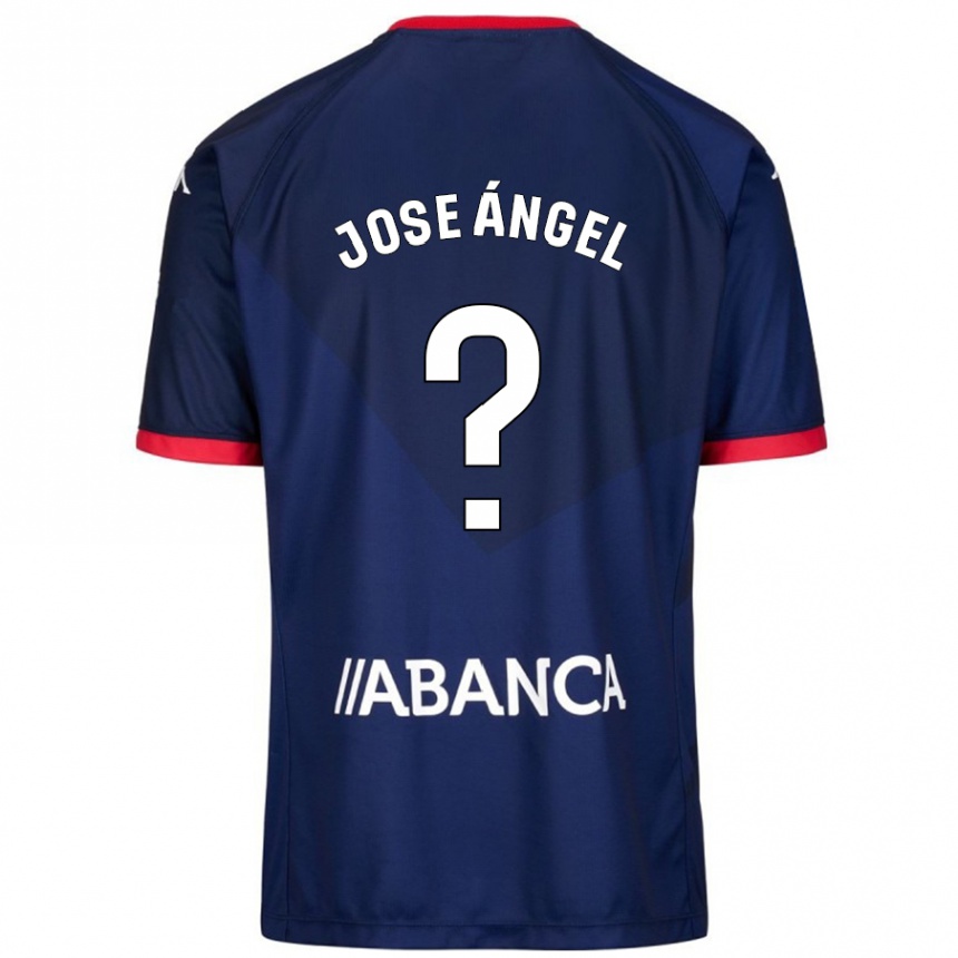 Hombre Fútbol Camiseta José Ángel Jurado #20 Azul Marino 2ª Equipación 2024/25 Perú