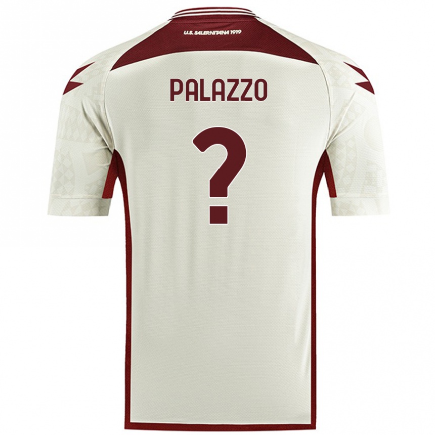 Hombre Fútbol Camiseta Mario Palazzo #0 Color Crema 2ª Equipación 2024/25 Perú