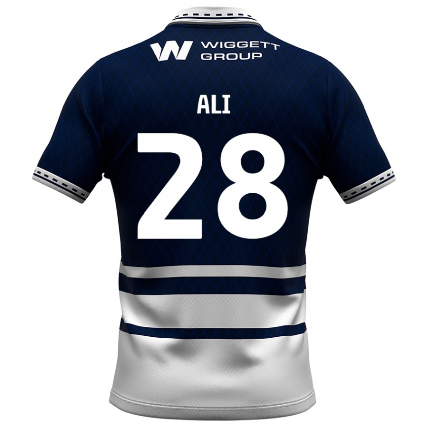 Mujer Fútbol Camiseta Francesca Ali #28 Azul Marino Blanco 1ª Equipación 2024/25 Perú