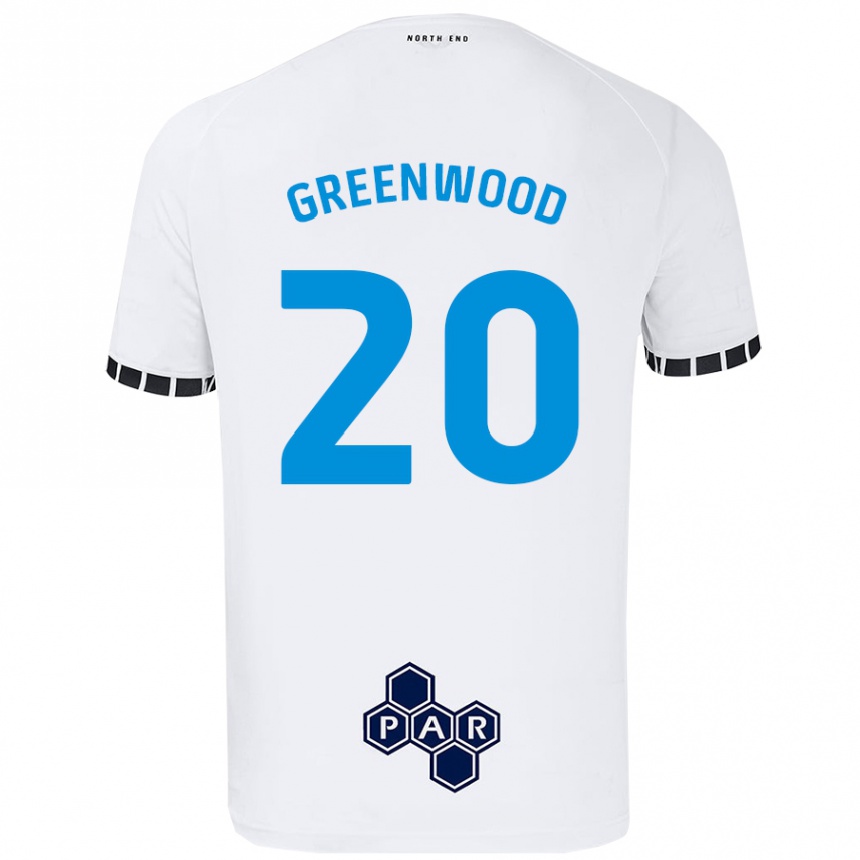 Mujer Fútbol Camiseta Sam Greenwood #20 Blanco 1ª Equipación 2024/25 Perú