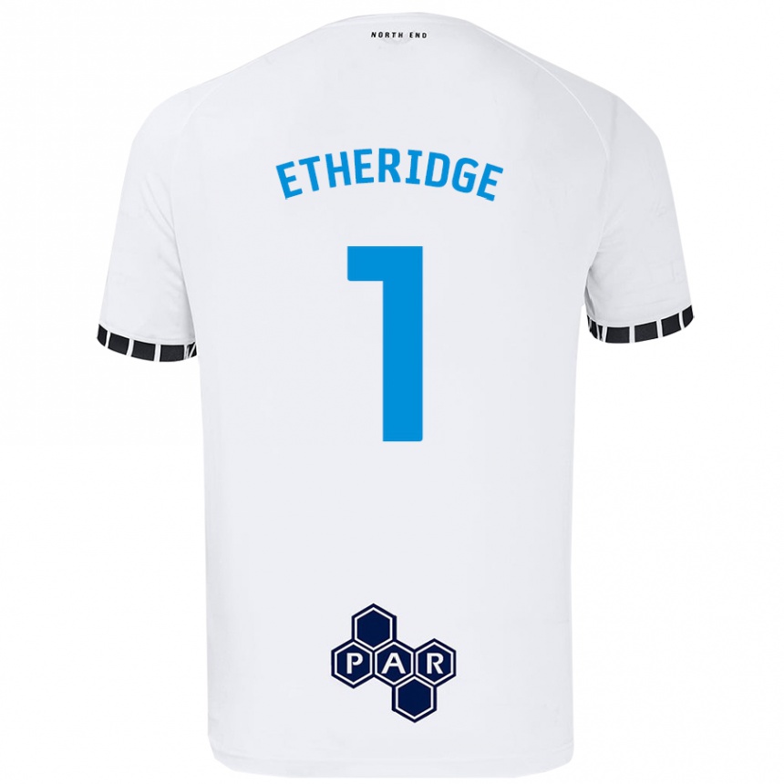 Mujer Fútbol Camiseta Ellie Etheridge #1 Blanco 1ª Equipación 2024/25 Perú