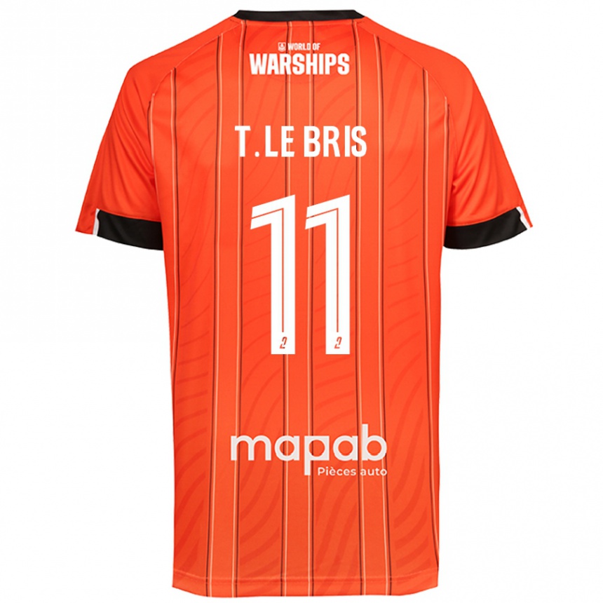 Mujer Fútbol Camiseta Théo Le Bris #11 Naranja 1ª Equipación 2024/25 Perú