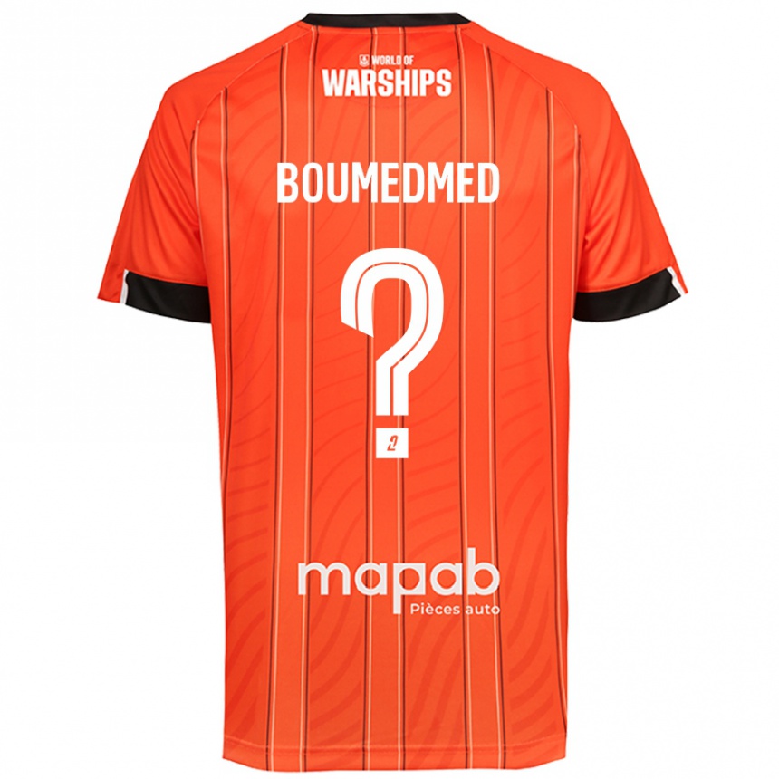 Mujer Fútbol Camiseta Kamil Boumedmed #0 Naranja 1ª Equipación 2024/25 Perú