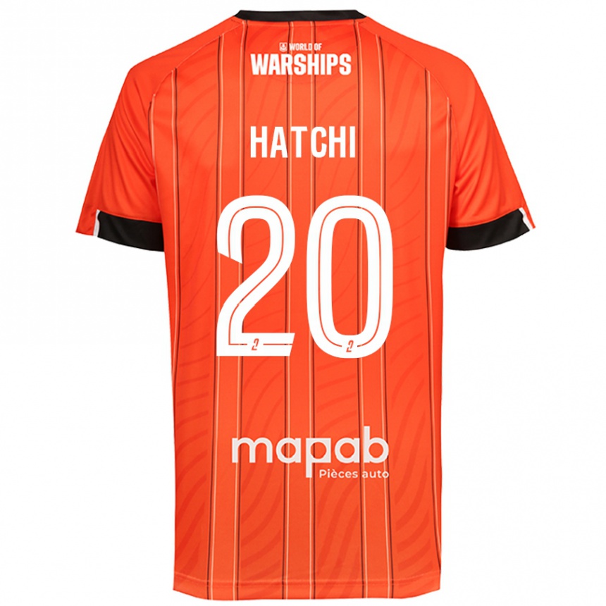 Mujer Fútbol Camiseta Jérémy Hatchi #20 Naranja 1ª Equipación 2024/25 Perú