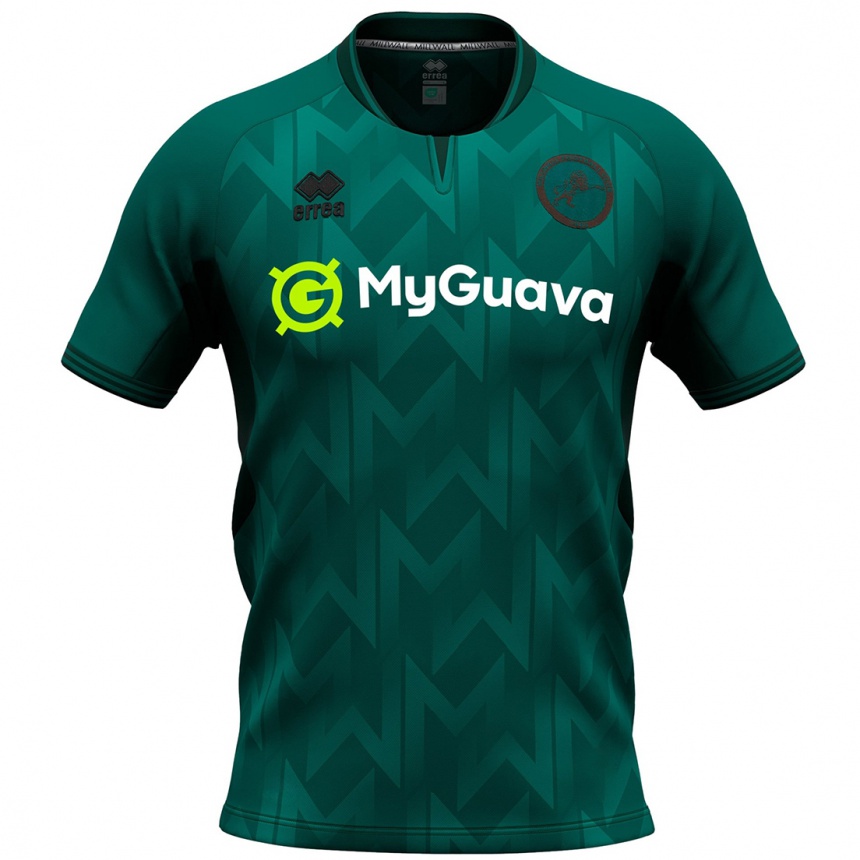 Mujer Fútbol Camiseta Lukas Jensen #1 Verde 2ª Equipación 2024/25 Perú