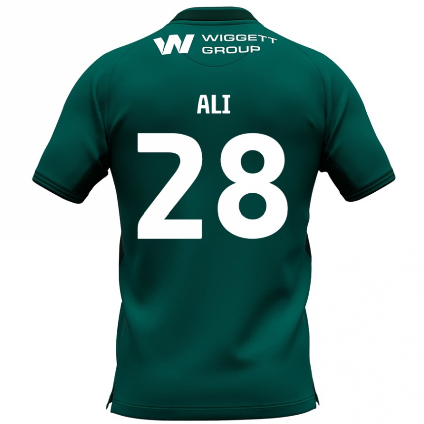 Mujer Fútbol Camiseta Francesca Ali #28 Verde 2ª Equipación 2024/25 Perú