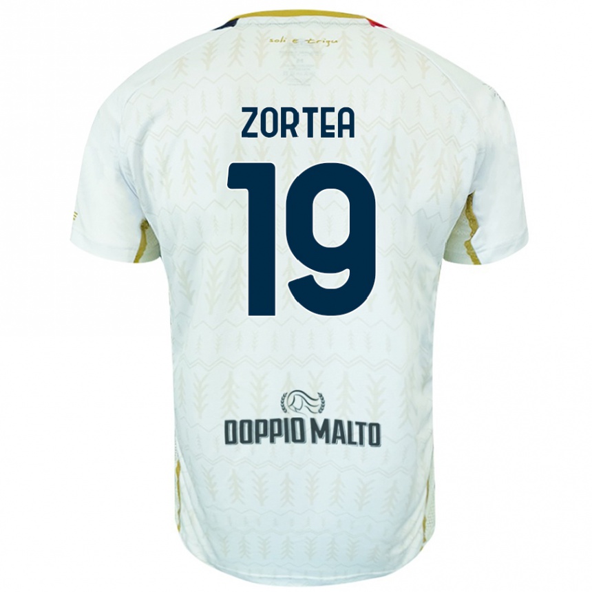 Mujer Fútbol Camiseta Nadir Zortea #19 Blanco 2ª Equipación 2024/25 Perú