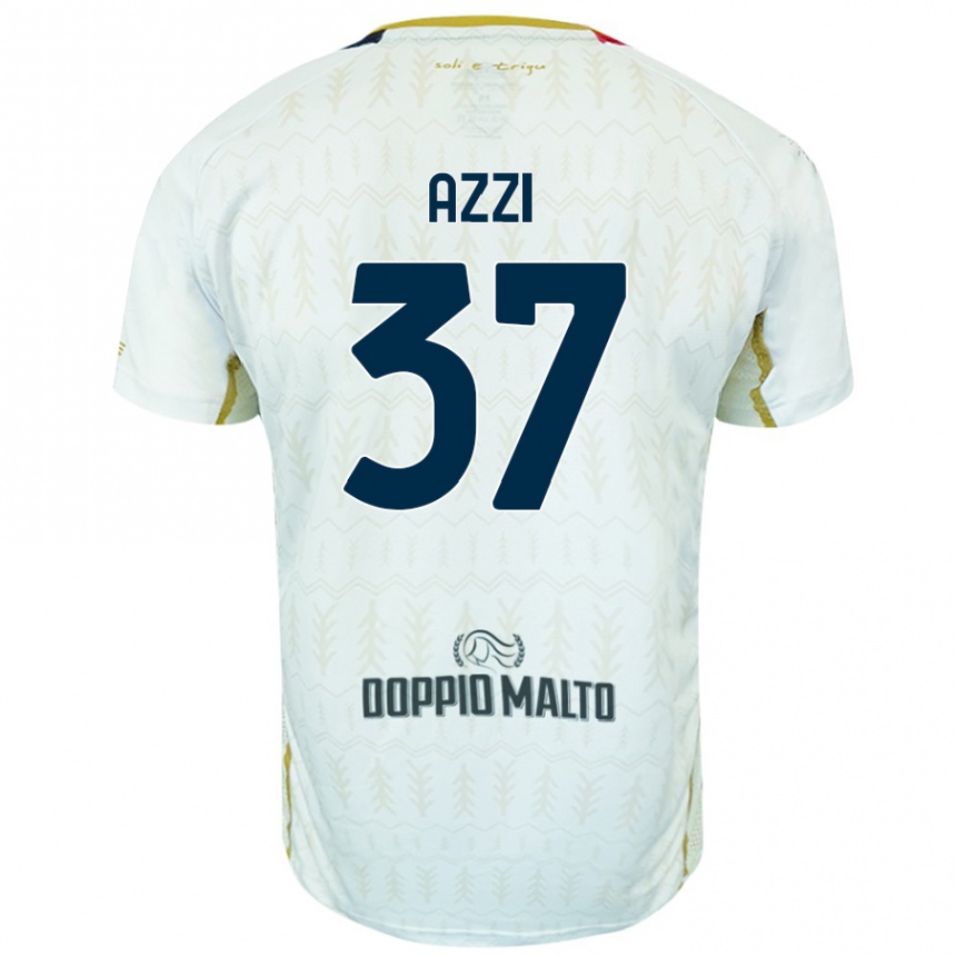 Mujer Fútbol Camiseta Paulo Azzi #37 Blanco 2ª Equipación 2024/25 Perú