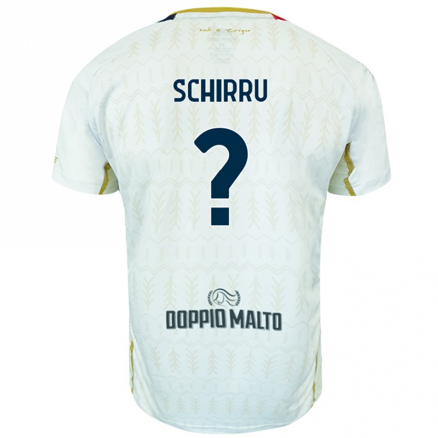 Mujer Fútbol Camiseta Andrea Schirru #0 Blanco 2ª Equipación 2024/25 Perú