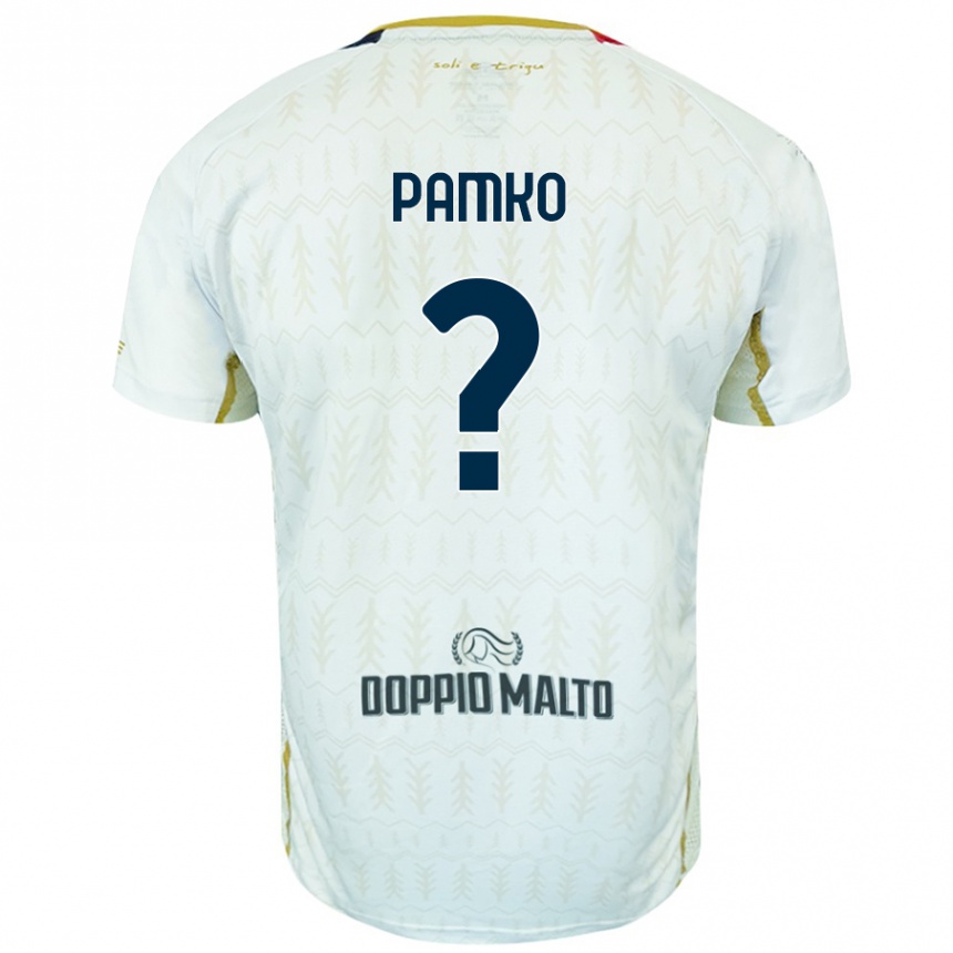 Mujer Fútbol Camiseta Dmytro Pamko #0 Blanco 2ª Equipación 2024/25 Perú