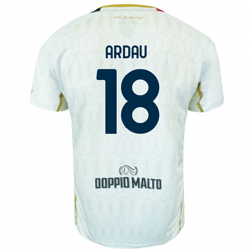 Mujer Fútbol Camiseta Samuel Ardau #18 Blanco 2ª Equipación 2024/25 Perú