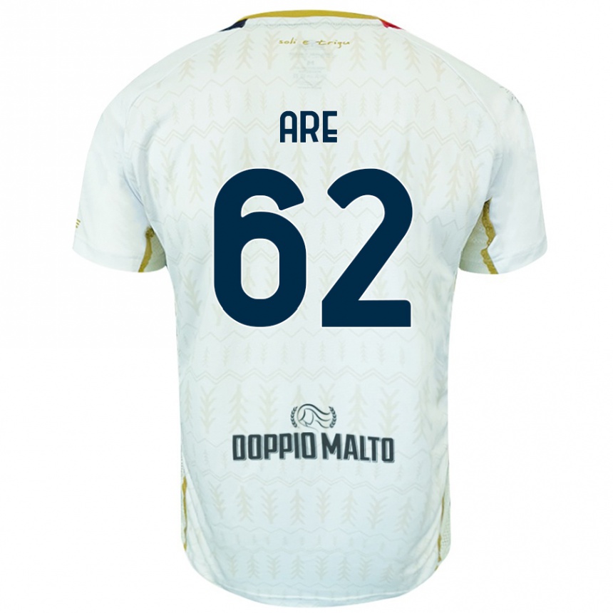 Mujer Fútbol Camiseta Emmanuele Are #62 Blanco 2ª Equipación 2024/25 Perú