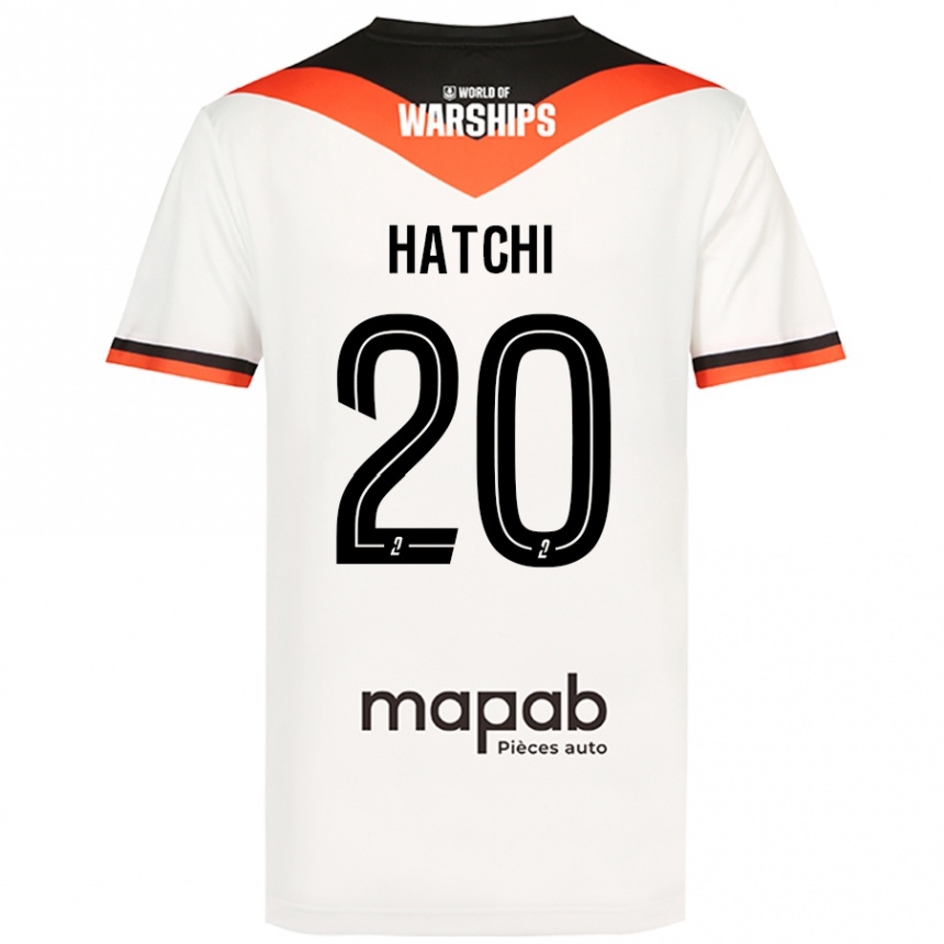 Mujer Fútbol Camiseta Jérémy Hatchi #20 Blanco 2ª Equipación 2024/25 Perú